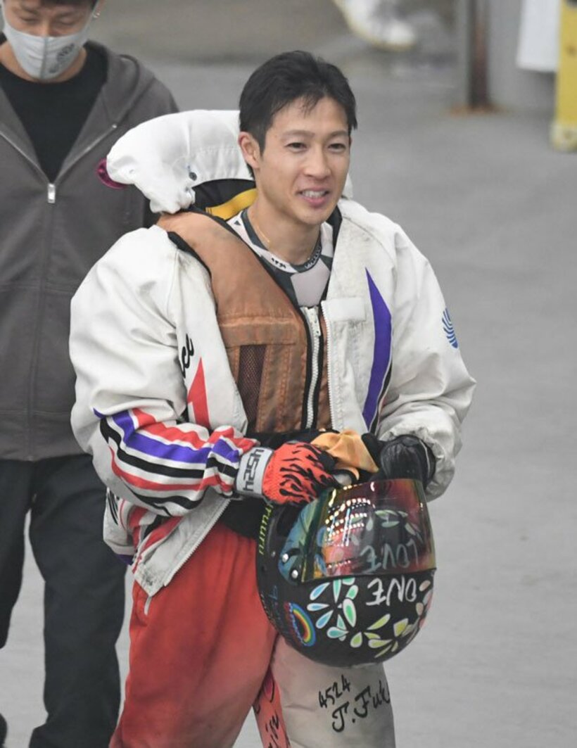  準優に続いて優勝戦も１号艇となる深谷知博