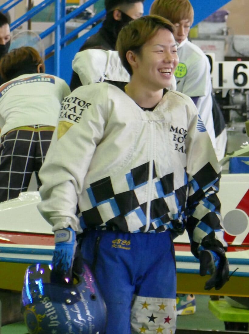  準優は１２Ｒに４号艇で登場する井上一輝