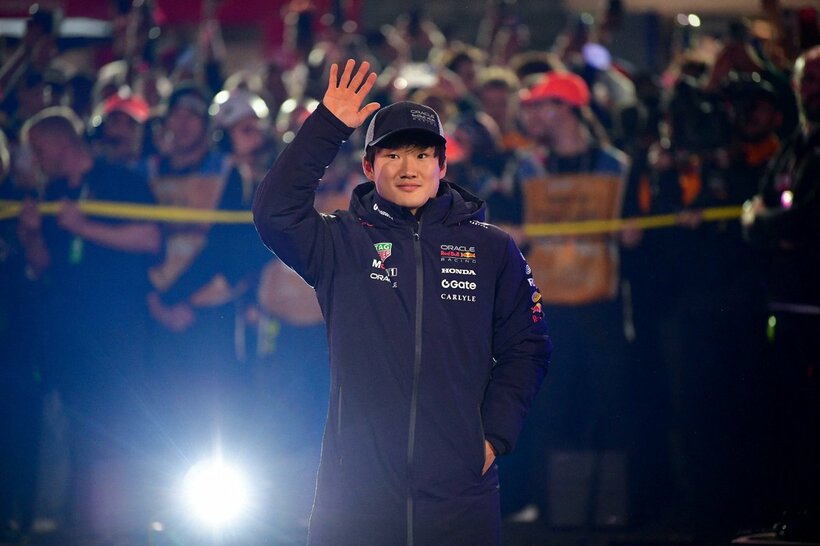 角田裕毅（ロイター）