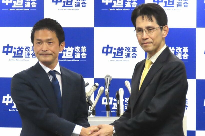 小川淳也氏㊧と階猛氏