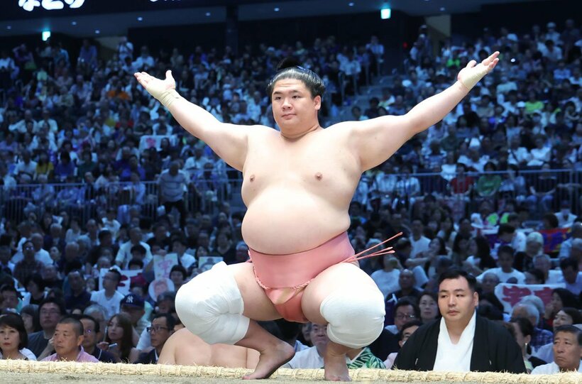 世界から注目されるマッチョ力士・宇良