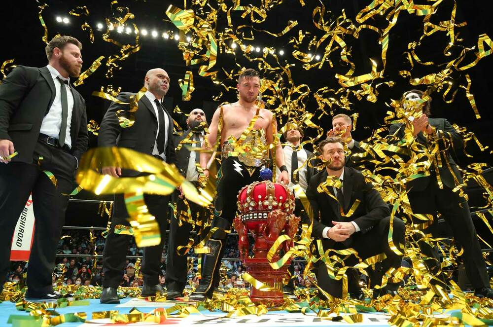 史上最年少でIWGP王者になったカラム・ニューマン