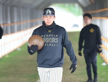 宜野座への合流初日は別メニューとなった阪神のドラ１・立石正広