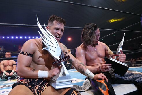 新日本・SJTL】「TMDK」ロビー・イーグルス＆藤田晃生が初優勝