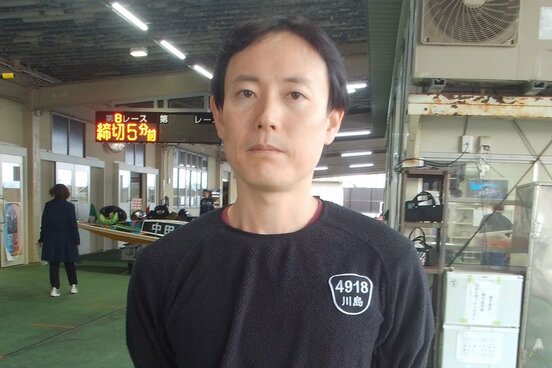 スタート力が向上中の川島拓郎