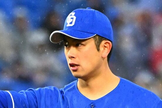 リードの場面で登板した中日の守護神・松山晋也だったが…