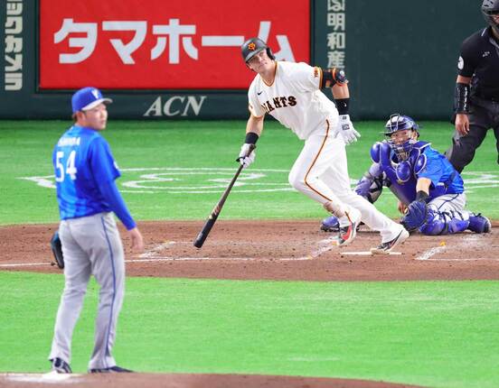 巨人の得点は４回のダルベックの一発だけだった
