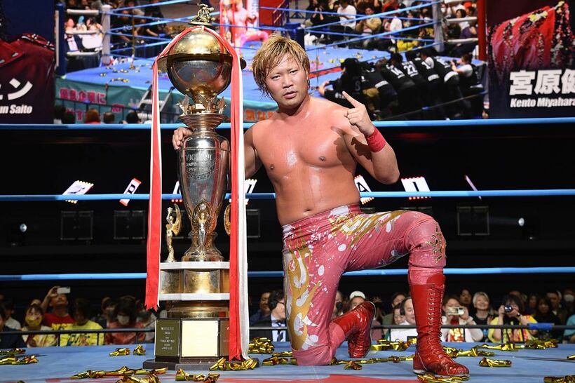 昨年のチャンピオンカーニバルを制した宮原健斗