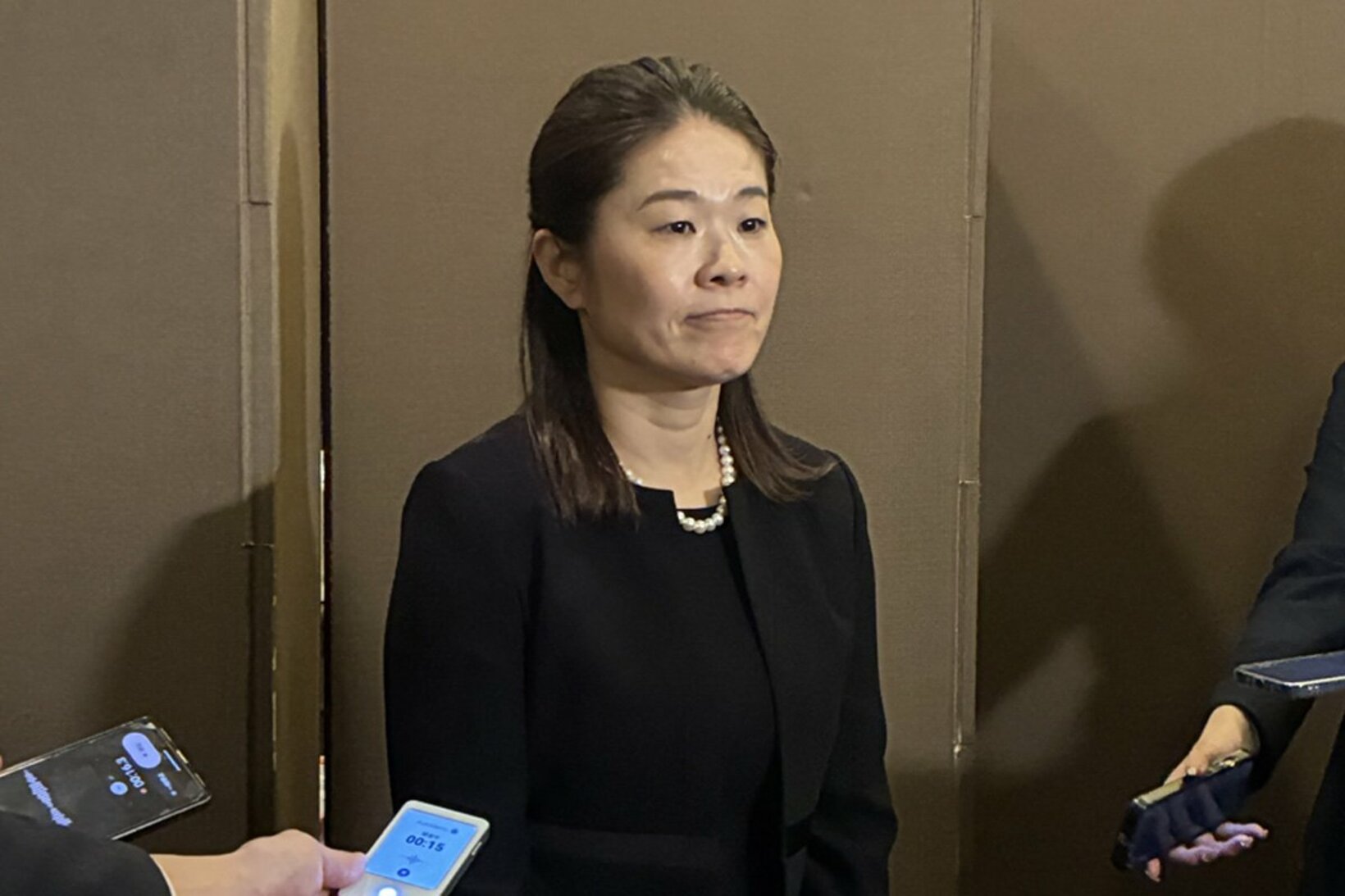 釜本邦茂さんの「お別れの会」に出席した澤穂希さん
