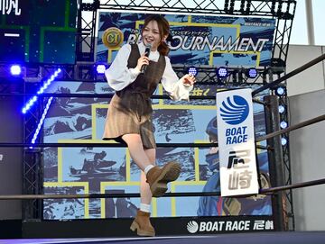 トークショーを行った福留光帆
