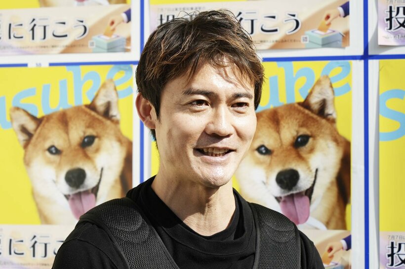 衆院東京１５区補選の出馬を表明した弁護士の福永活也氏