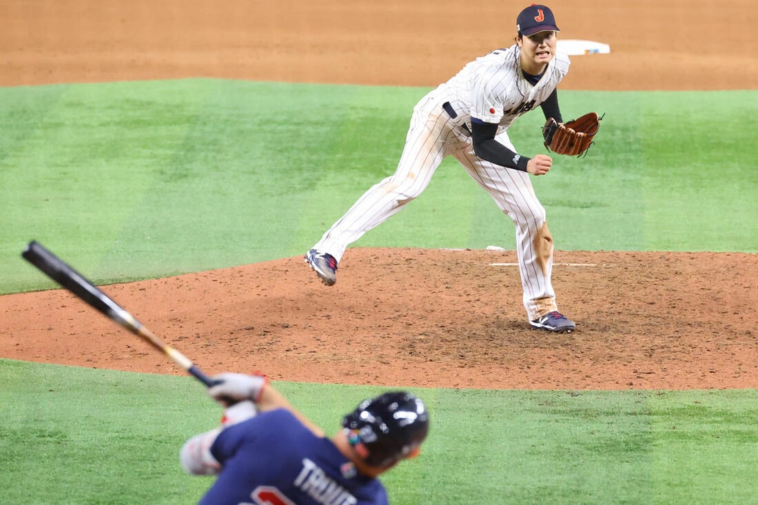 2023年大会決勝では、米代表のトラウトを空振り三振に仕留めて試合を締めた大谷翔平