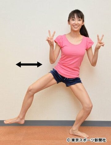  今回は「寝たきり防止カニ歩き」