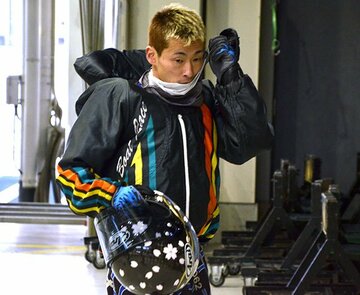  愛機の噴きに自身満々の土屋智則