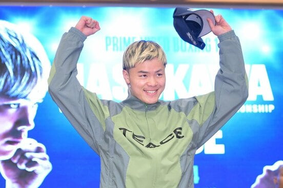 会見に出席した那須川天心