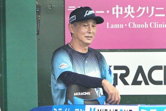 首位攻防3連戦を負け越してしまった西武・西口監督