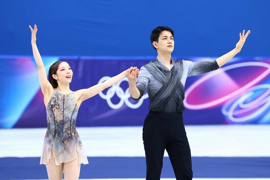 木原龍一（右）と三浦璃来