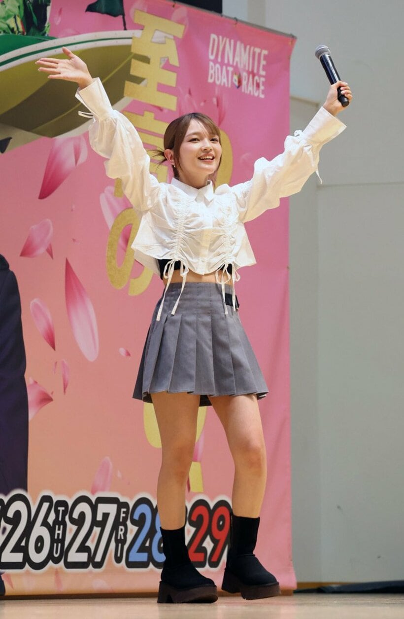 トークショーを行った福留光帆