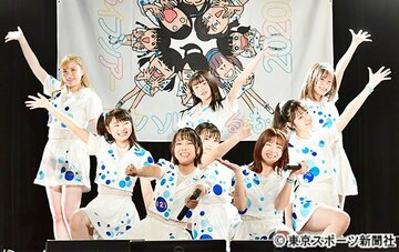  無観客ライブを行った「アップアップガールズ（２）」