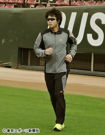 侍ジャパンの強化試合に向け再始動した野村