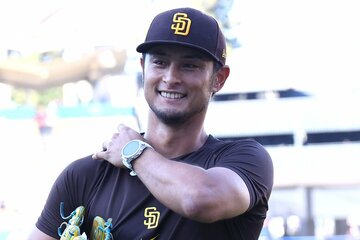 去就注目のダルビッシュ