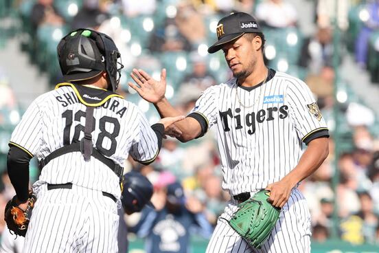 ８回をパーフェクトに抑えたモレッタ