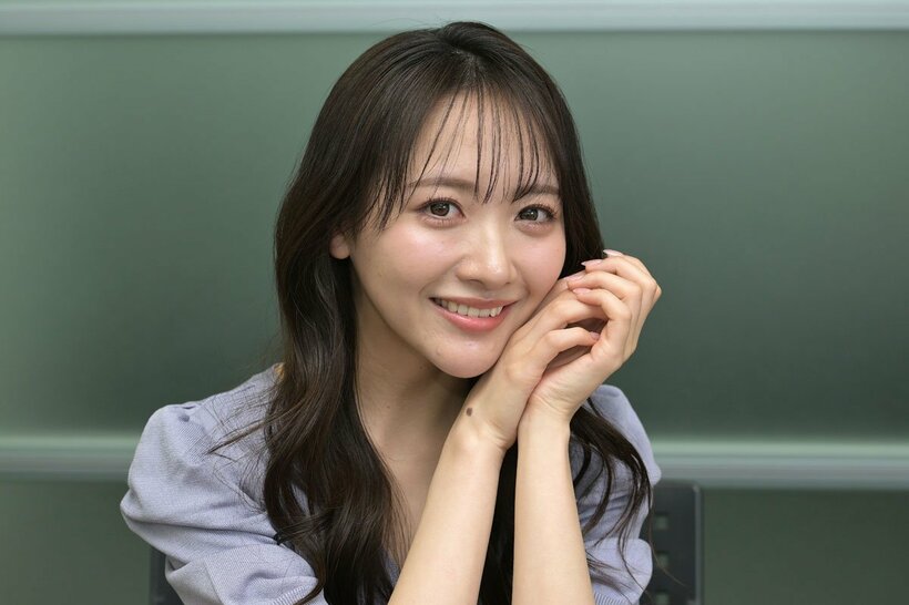 透明感ある笑顔が魅力の石田千穂