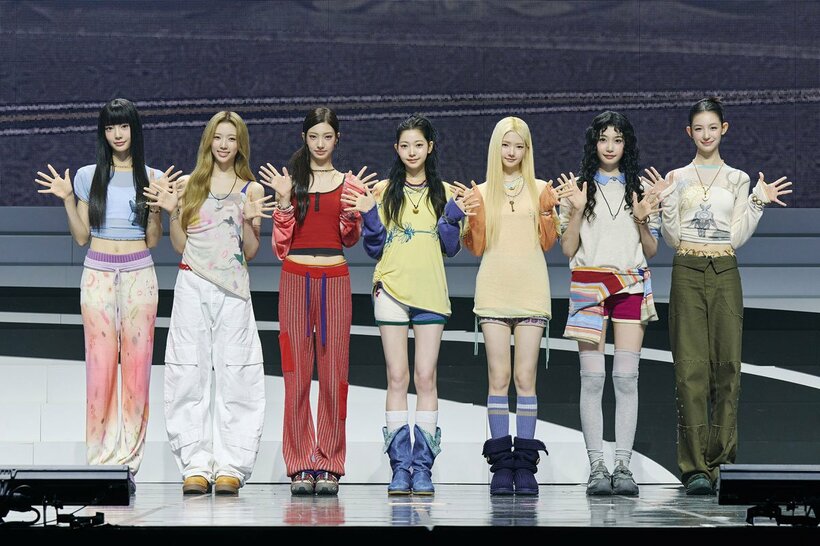デビューショーケースを開催したTUIDEのSEAH、ELENA、SEOYEON、JIA、SEOHEE、SAKI、YI HANI（℗&©ABD）