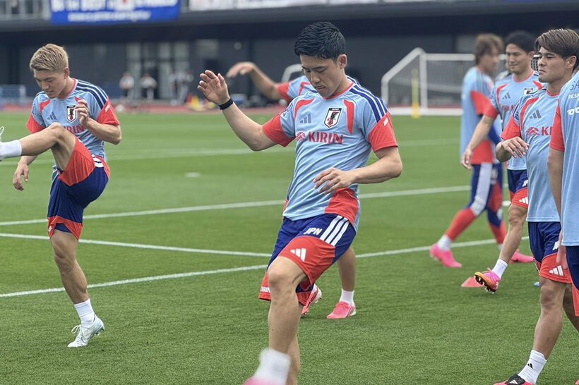 ３日目から合宿に合流した遠藤航