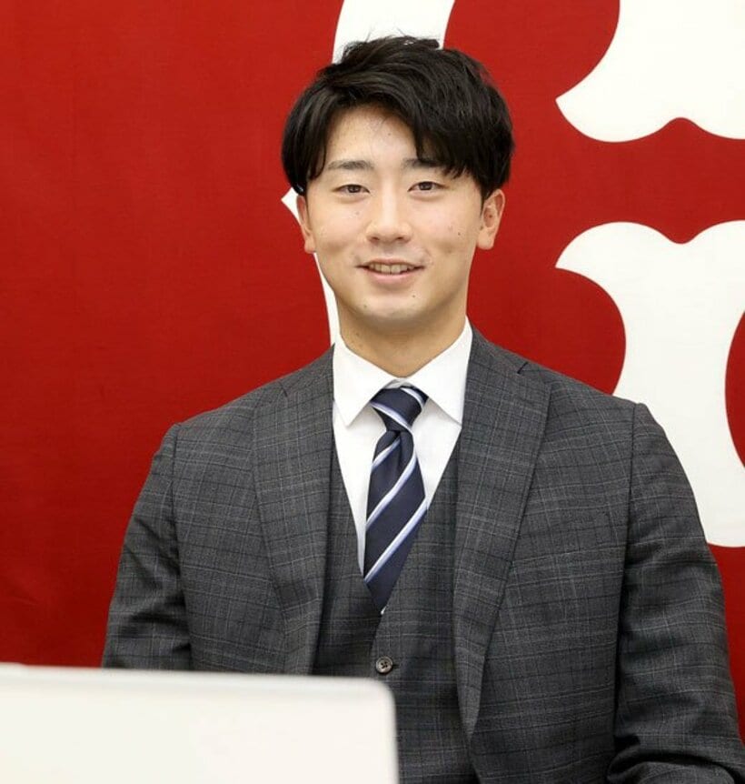  育成再契約を結んだ巨人・直江（球団提供）