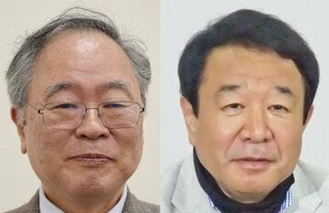 高橋洋一氏（左）と青山繁晴氏