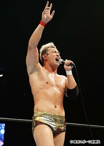  猪木氏の名前を絶叫したオカダ