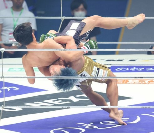 RIZIN】太田忍 ジャーマンもさく裂！ 瀧澤謙太撃破でバンタム級