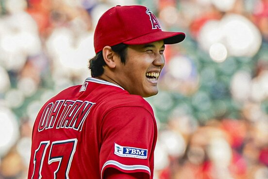 今季３度目の週間ＭＶＰを受賞した大谷（ロイター＝USA　TODAY　Sports）