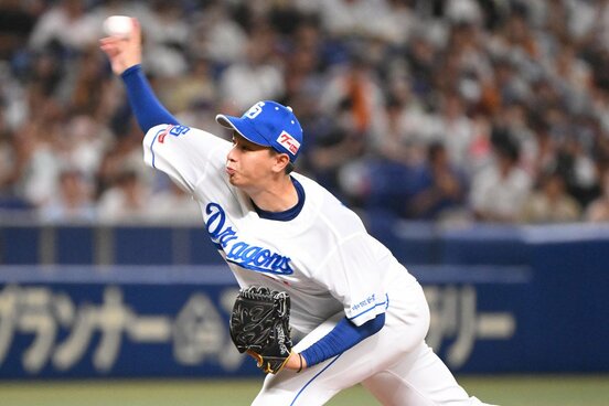 中日先発の仲地礼亜