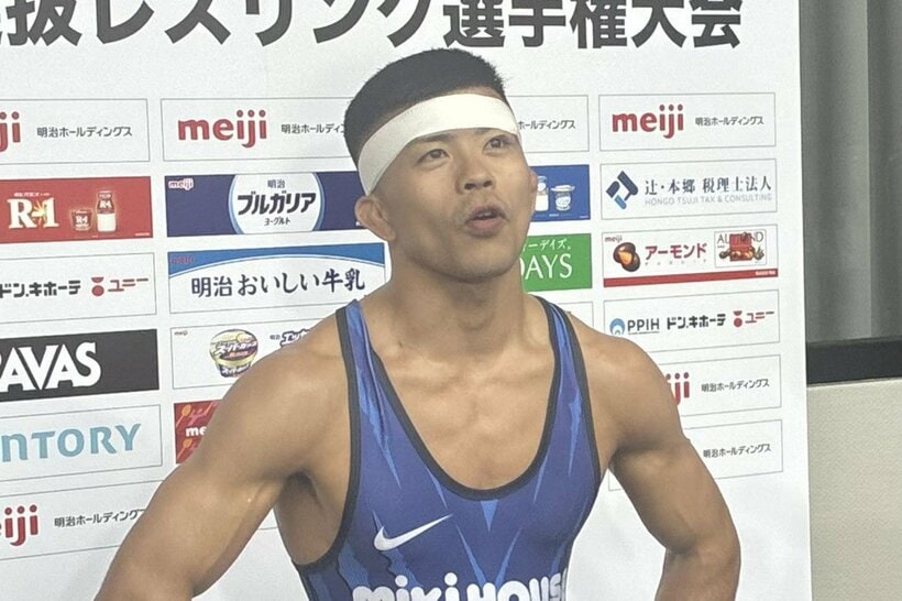 決勝進出を決めた文田健一郎