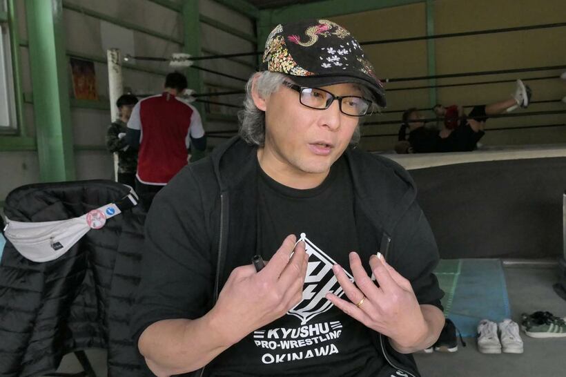 プロレスラーについて語るTAJIRI