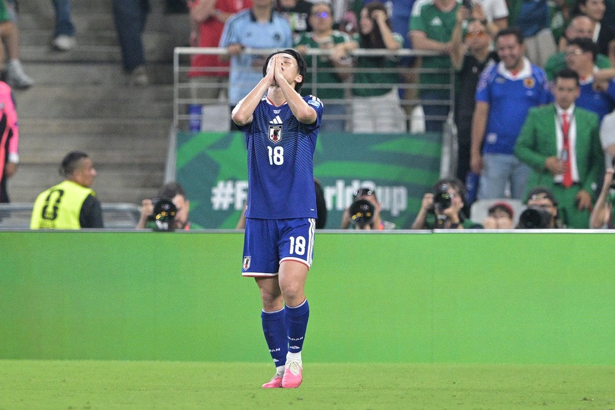 サッカー日本代表　上田綺世 日本代表】2得点のFW上田綺世 ゴールパフォにSNSで心配の声