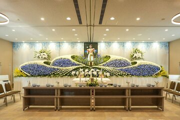 浦川大将さんの祭壇（帝拳ジム提供）