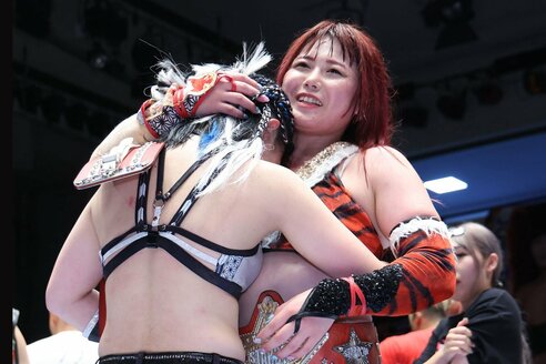JTO】スターダム王者・舞華 古巣5周年大会で同期・稲葉ともかを