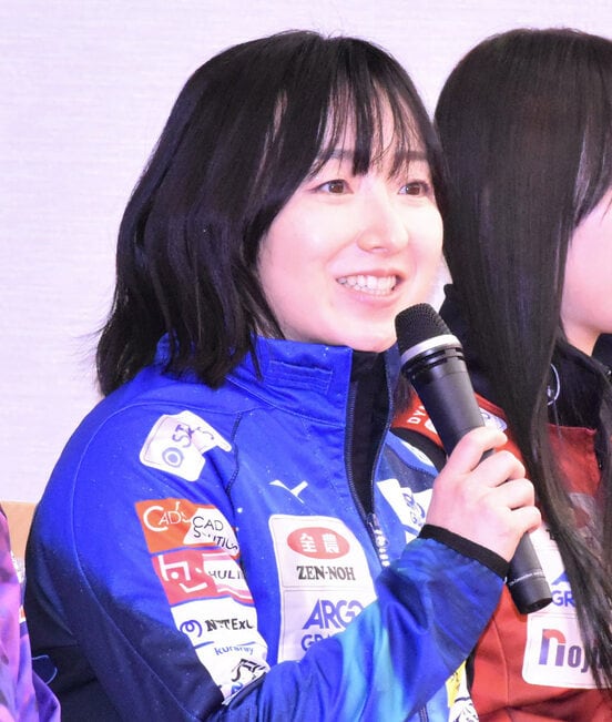 前日会見を行ったロコ・ソラーレ・藤沢五月