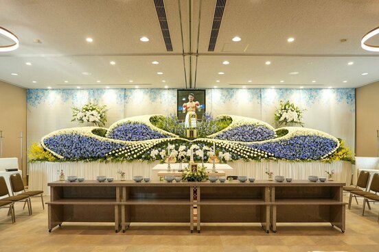 浦川大将さんの祭壇（帝拳ジム提供）