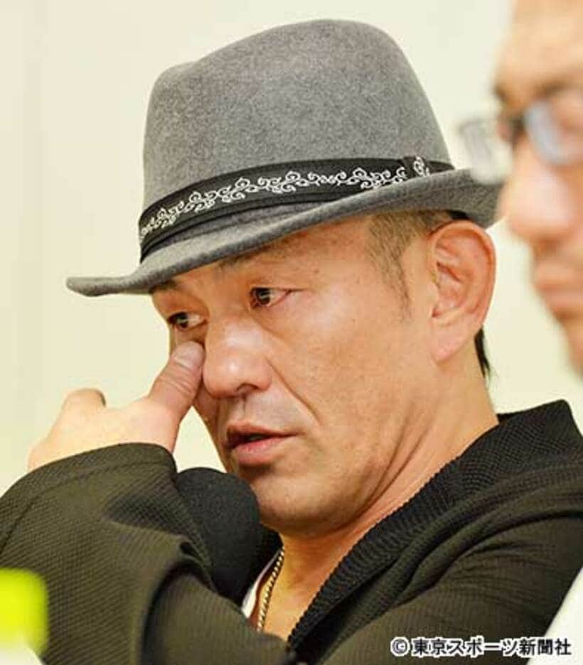  涙ながらに協力を訴えた鈴木みのる