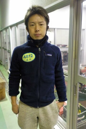  納得の舟足に仕上げた西野雄貴