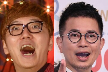  左からHIKAKIN、宮迫