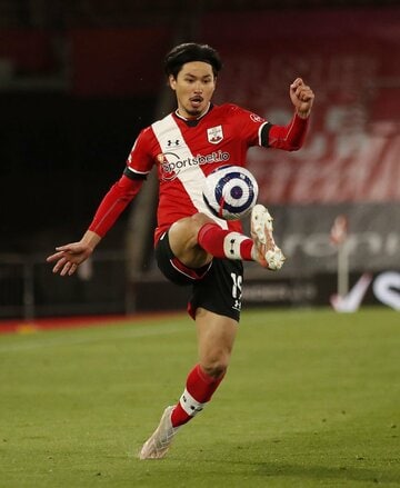  現在はサウサンプトンに身を置くＭＦ南野拓実（ロイター）