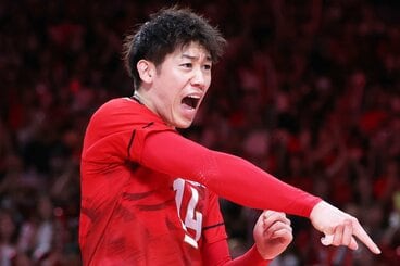 人気でも男子代表を牽引している石川祐希