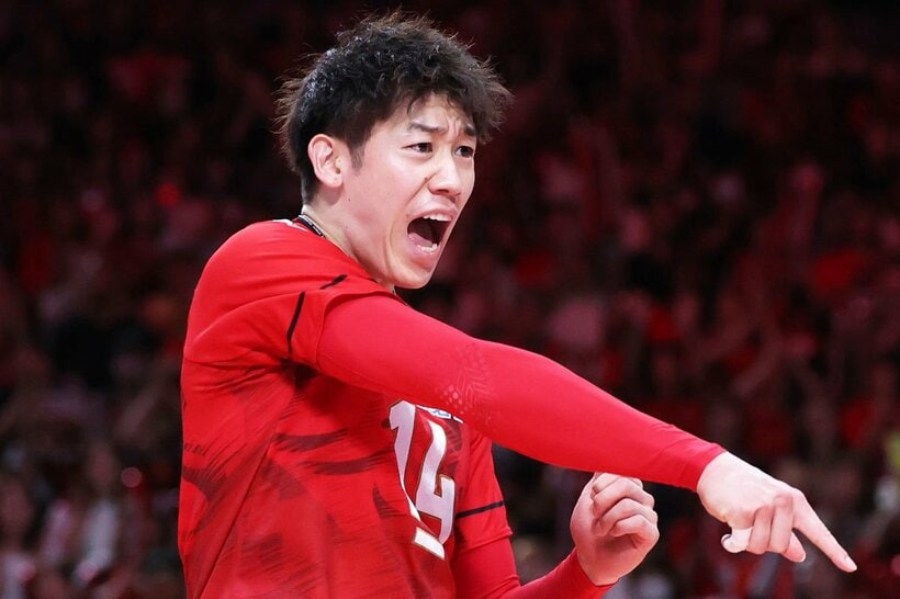 人気でも男子代表を牽引している石川祐希