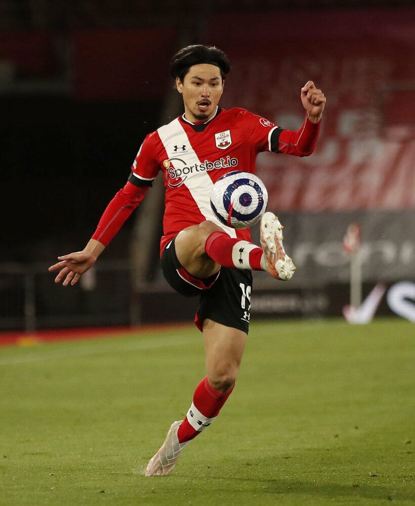  現在はサウサンプトンに身を置くＭＦ南野拓実（ロイター）