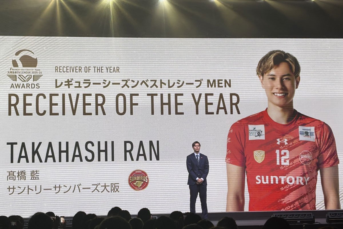バレーボール】高橋藍 サントリー退団で感謝と決意「レシーブがうまく